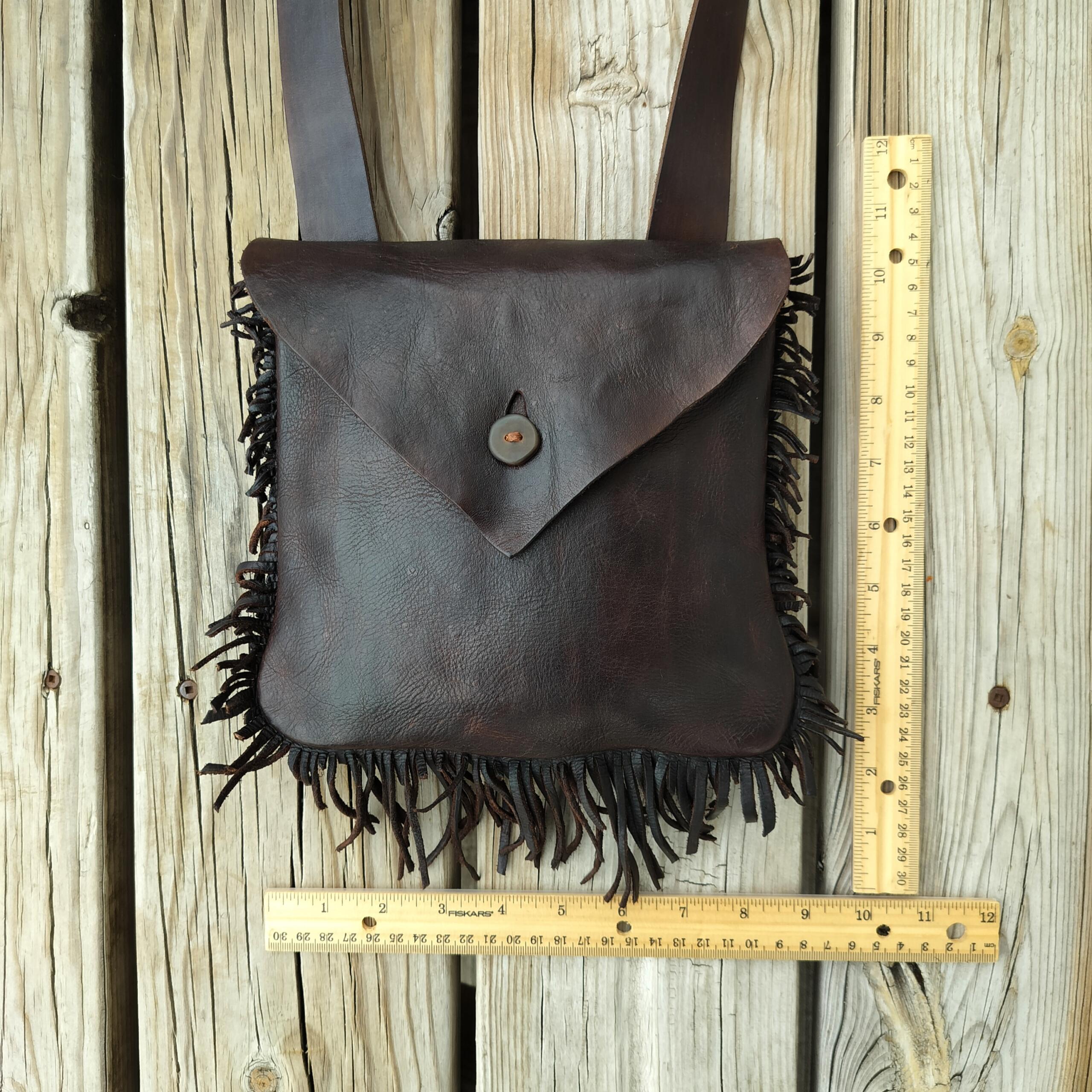 Leather Hunting/Shooting Bag #122 – Contemporary Longrifle Association